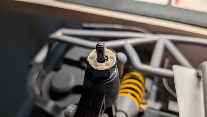 King Cab shock parts in use